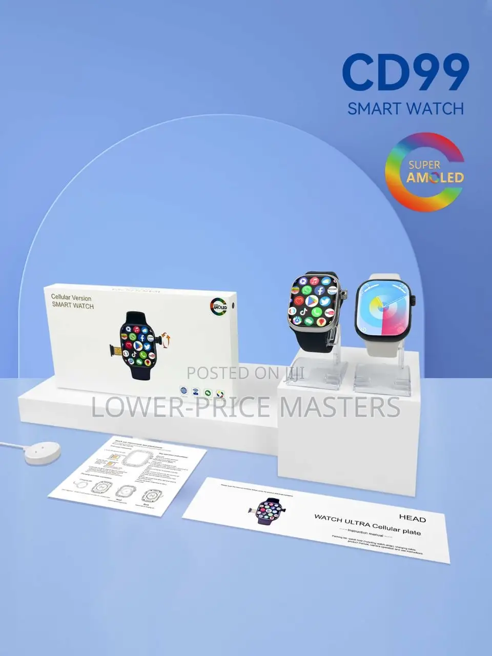 New Cd99 Smartwatch With Sim Card