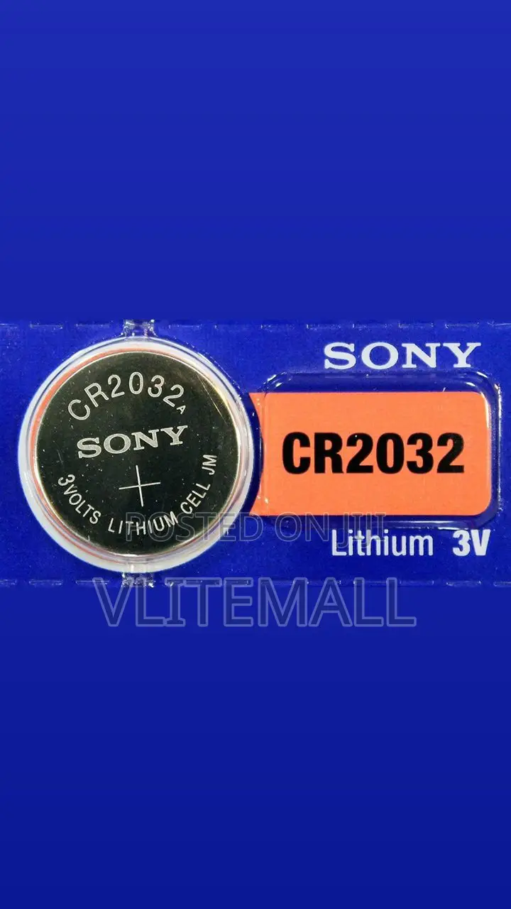 Sony Cr2032 3v Lithium Coin Battery -5 Pack