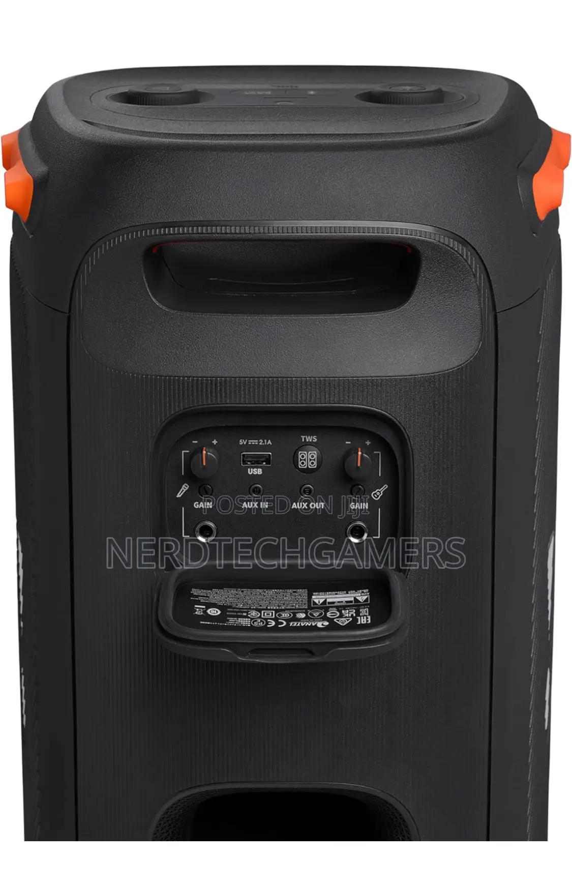 JBL Partybox 110 Portable Party Speaker, 160W Powerful