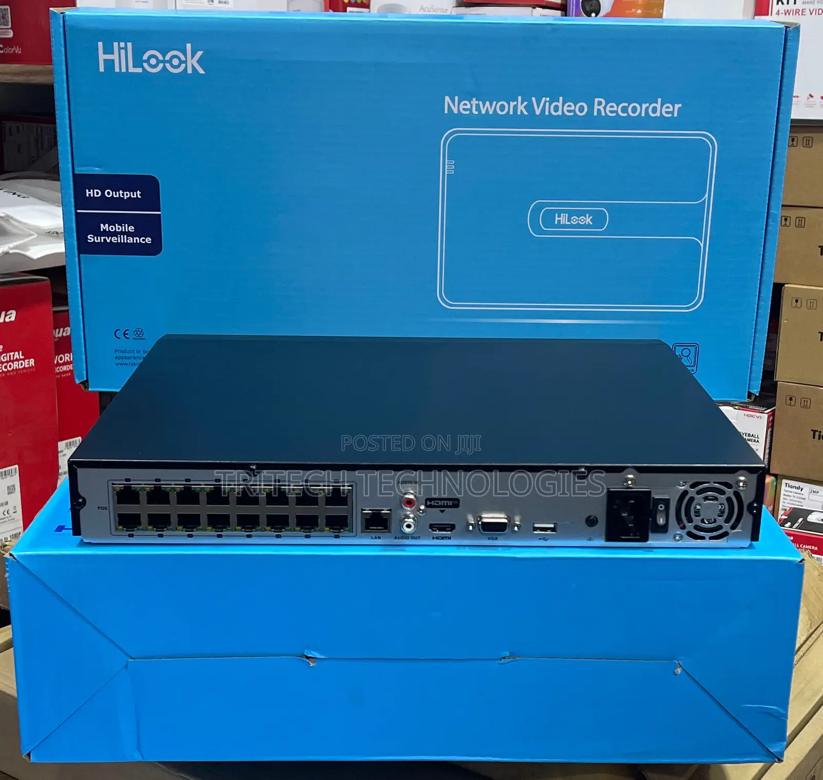 Hilook NVR-216mh-C/16p 16ch NVR With Poe