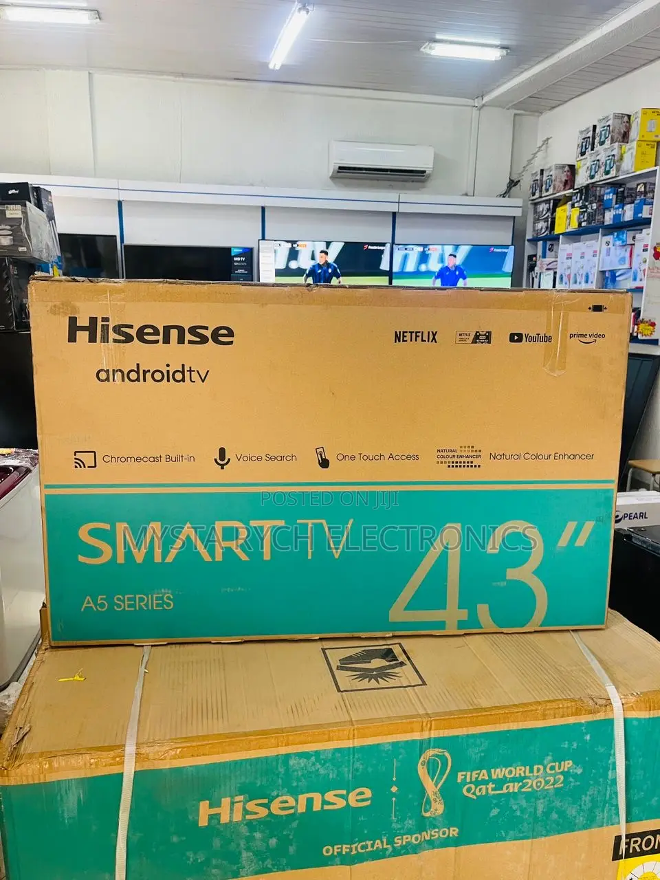 Original 43” Andriod Smart Satellite Led Tv