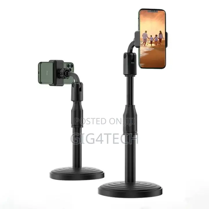 Multifunctional Table Phone Holder -Black