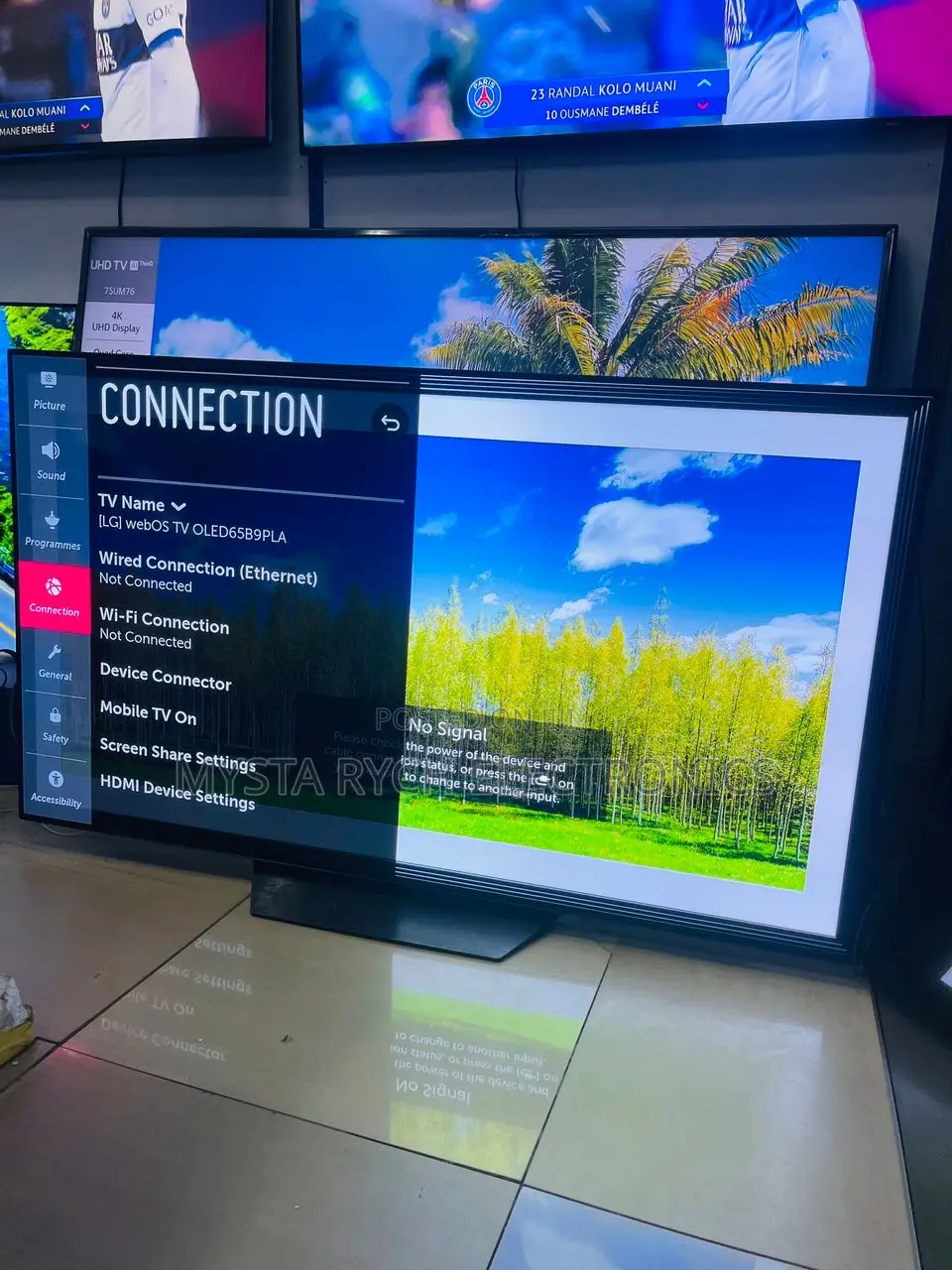 Slim 65” LG Oled Smart Satellite LED TV