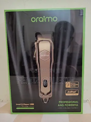 Oraimo Smart Clipper 2-Gold Professional Hair Clipper
