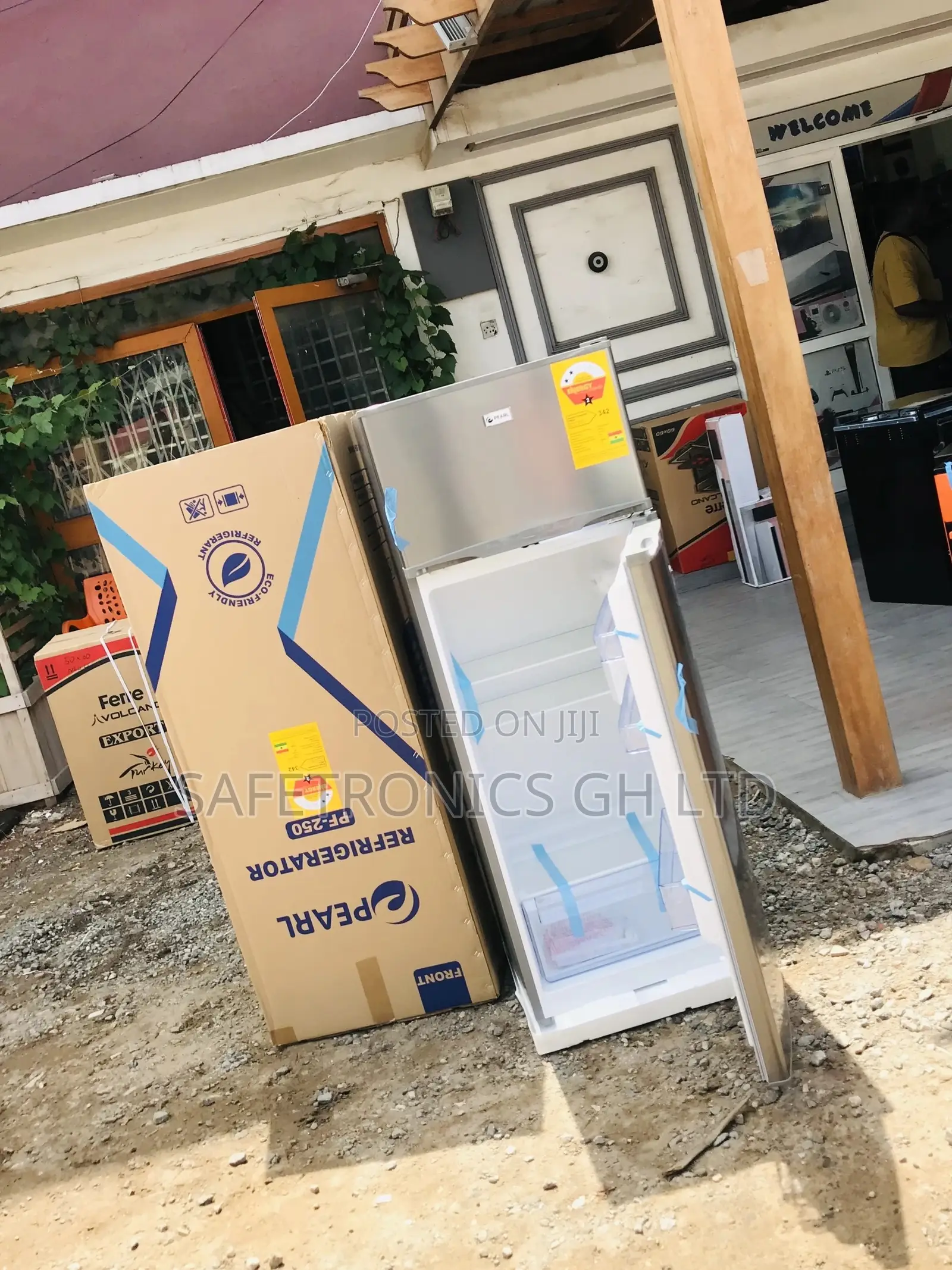 Gray Doubledoor PF-250 Topfreezer Pearl 205 Liters Fridge