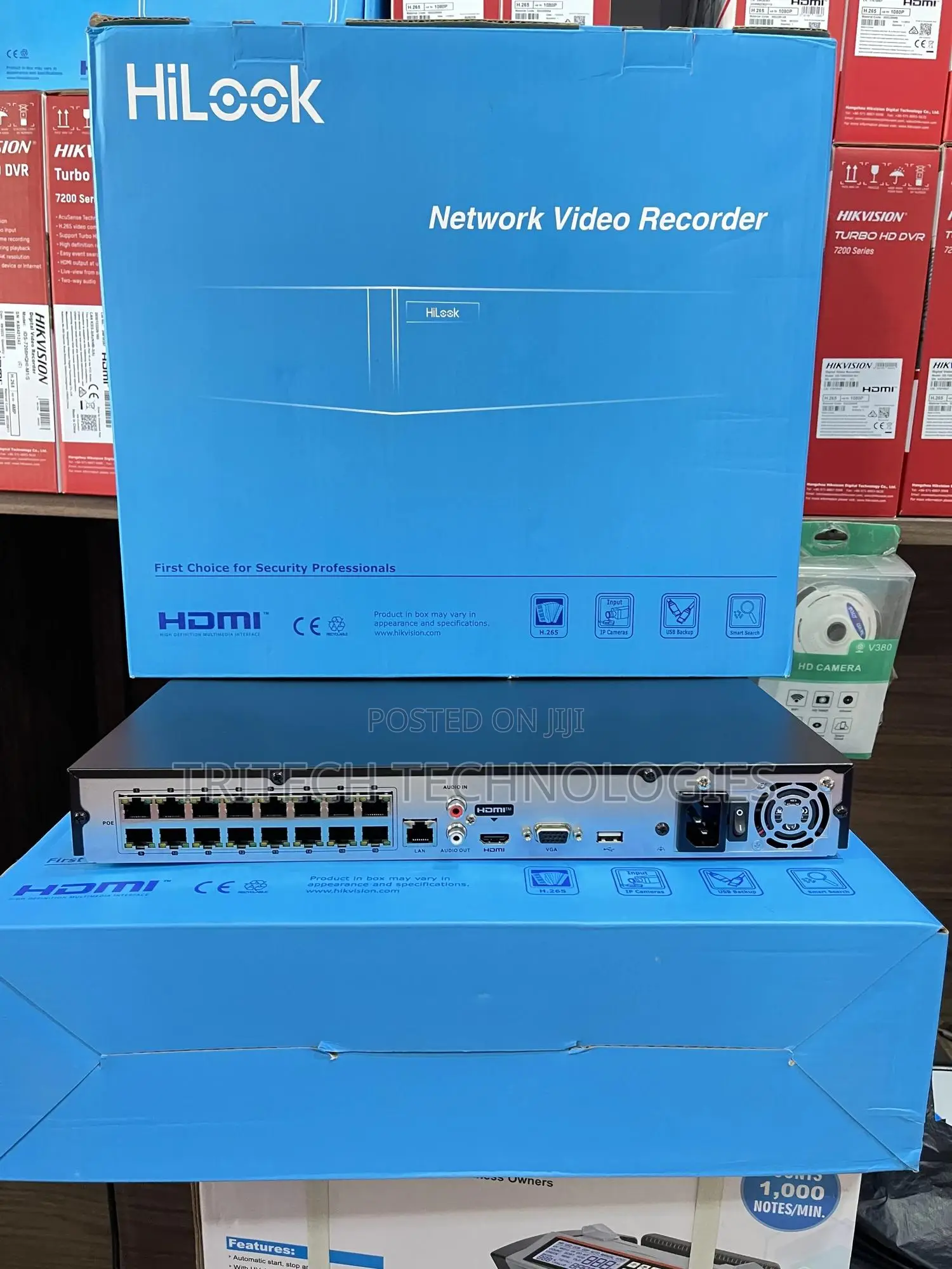 Hilook NVR-216mh-C/16p 16ch NVR With Poe