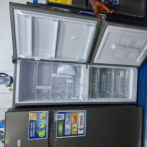 Nasco Nasd2-22kd Double Door Fridge With Bottom Freezer