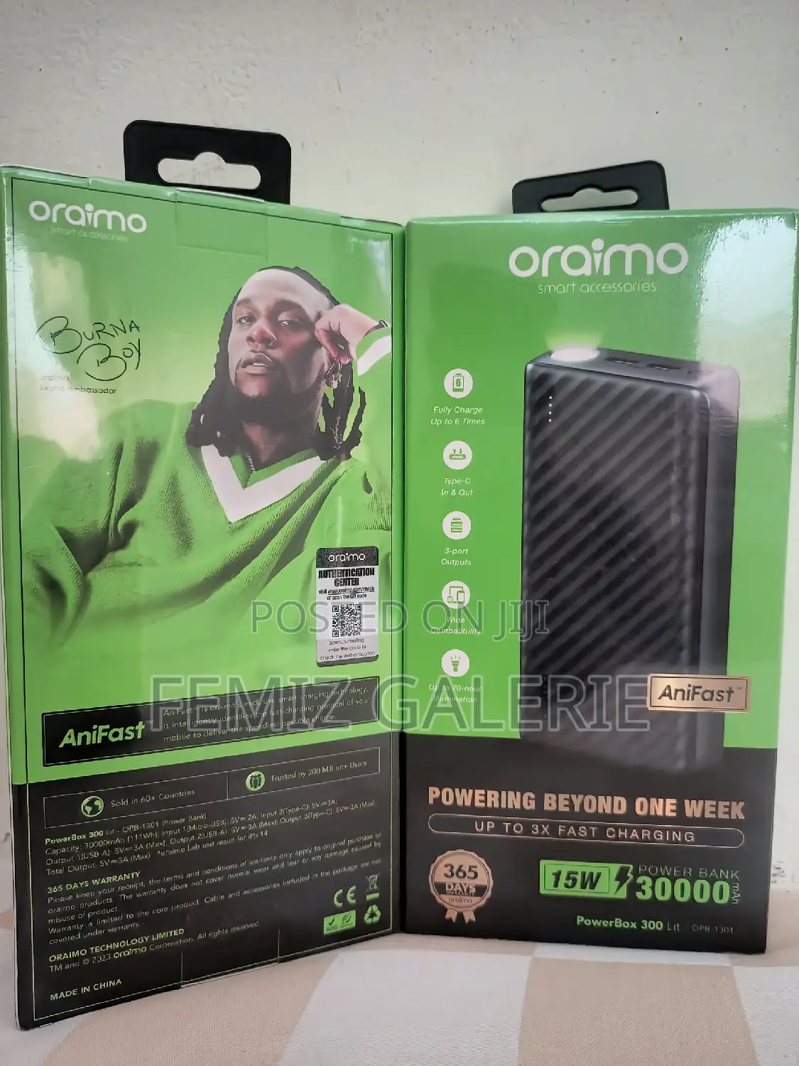 Oraimo Powerbox 300 Lite, 30000mah Power Bank