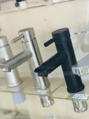 Basin Taps - Black Tap - Hot and Cold Faucet