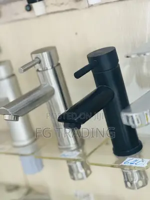 Basin Taps - Black Tap - Hot and Cold Faucet
