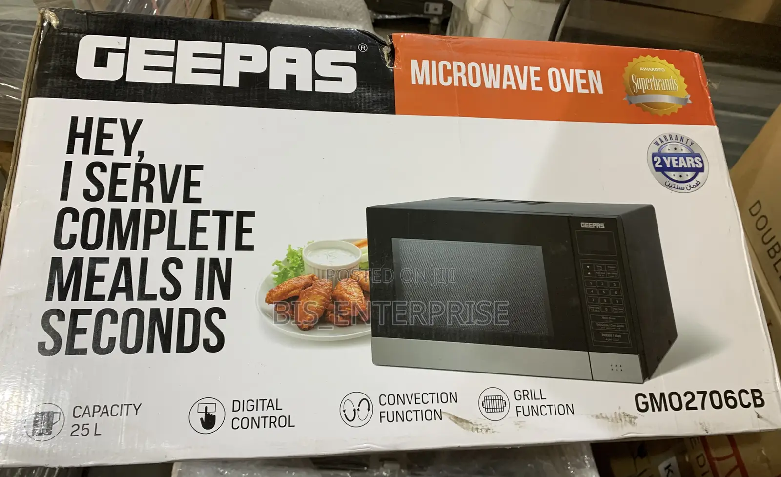 Geepas Microwave Oven 25L