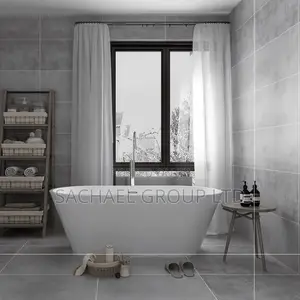 Ceramic Bathtub With Freestand