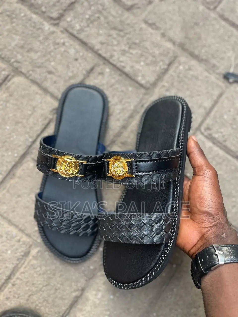 Handmade Versace Slippers