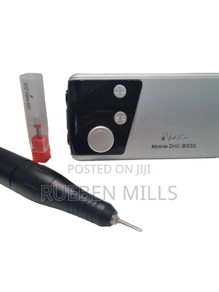 Rechargeable Electric Nail File Drill Machine - PLSG BX-03