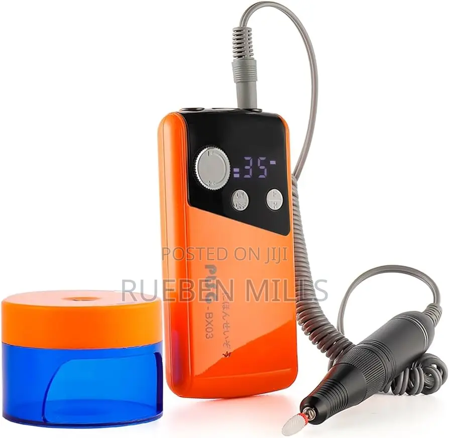 Super Motor PLSG BX-03 Cordless Rechargeable Nail Drill File