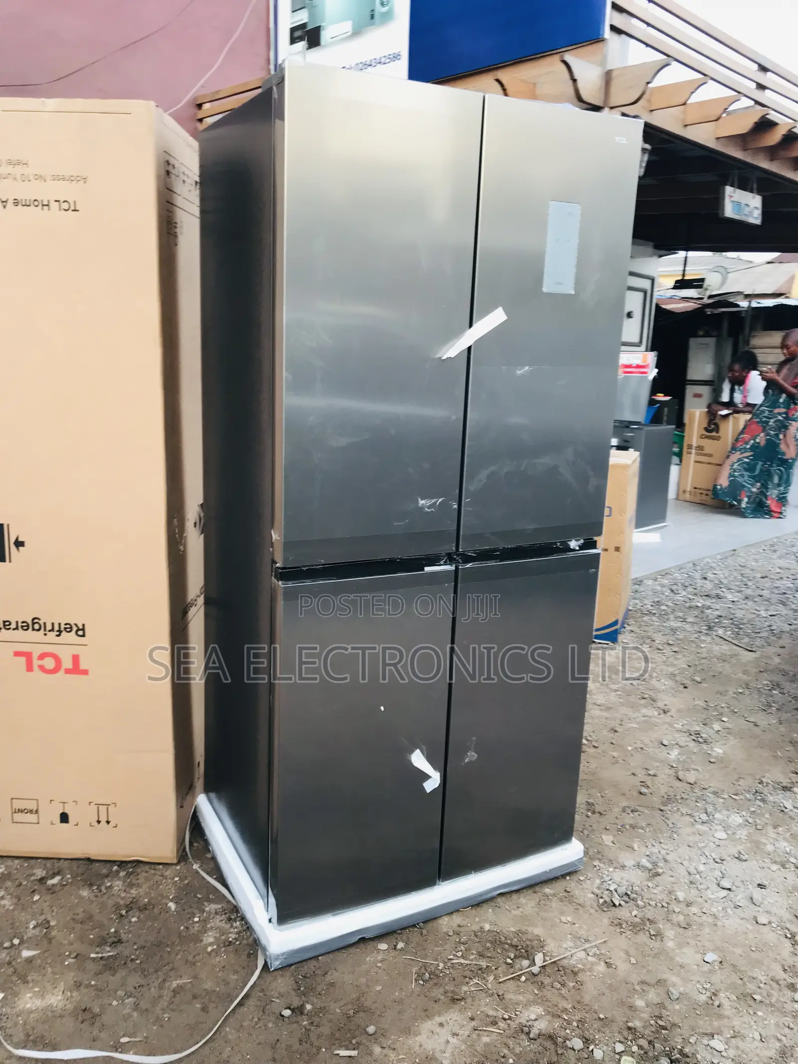 Quality TCL 429L Cross Door Inverter Fridge