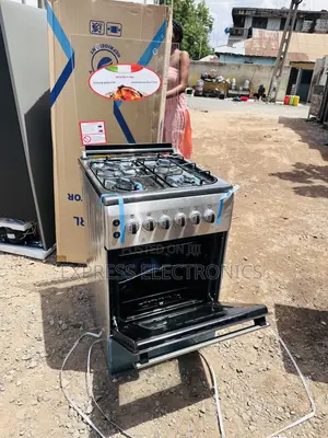 Available New Line Gas Cooker Oven Gril 4burner 50/60