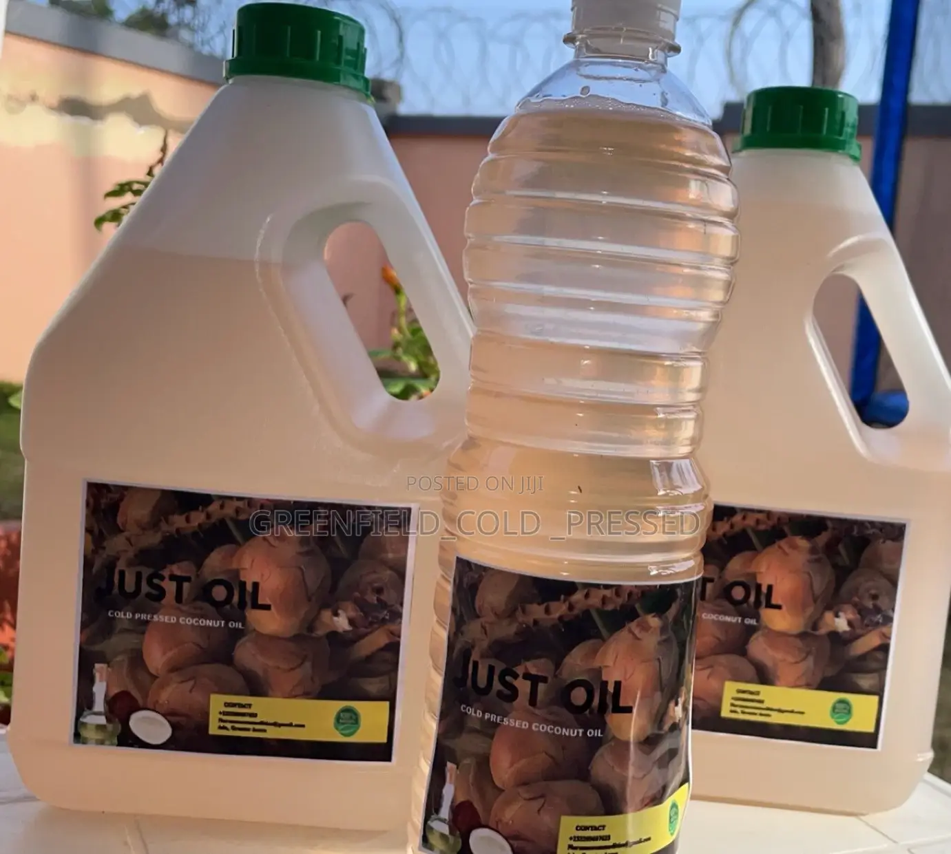 Cold Pressed Coconut Oil 1l