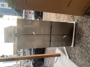 Total No Frost-TCL Cross Door Fridge 429L Inverter Silver
