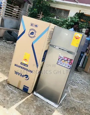 Gray Topfreezer PF-250 205 Liters Doubledoor Pearl Fridge