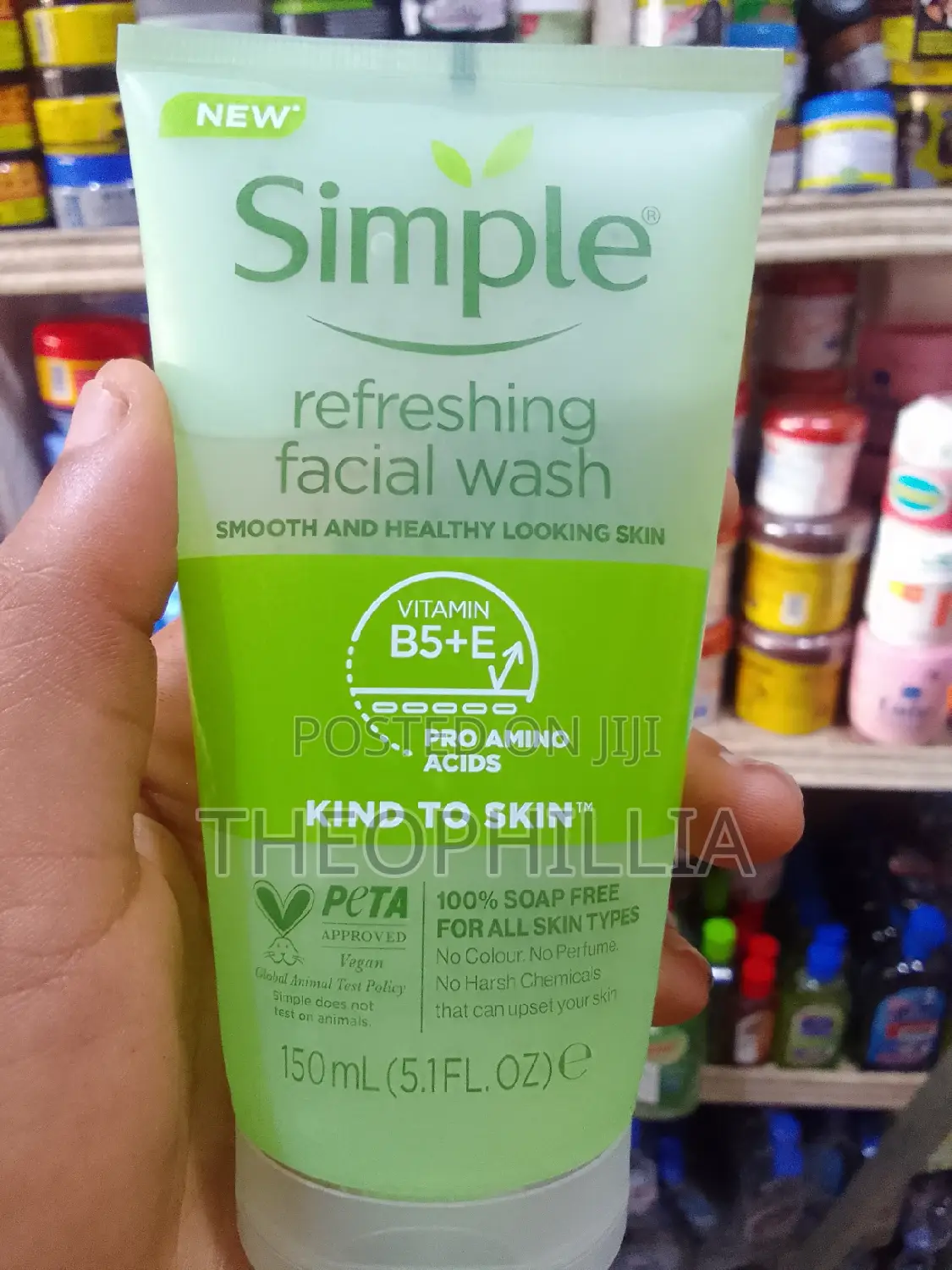 Simple Refreshing Facial Wash