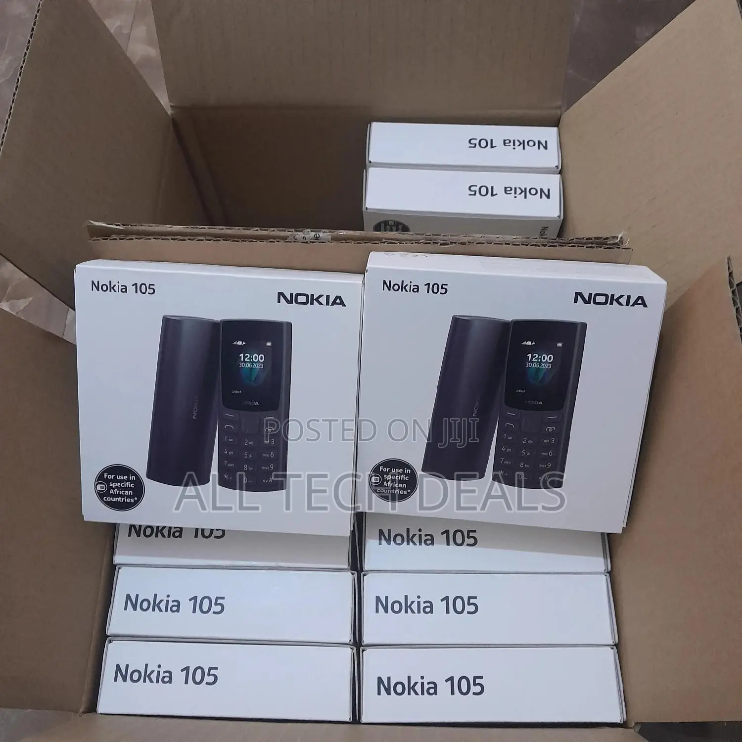 New Nokia 105 Black