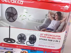 Durable ~Decakila 18” Standing Fan