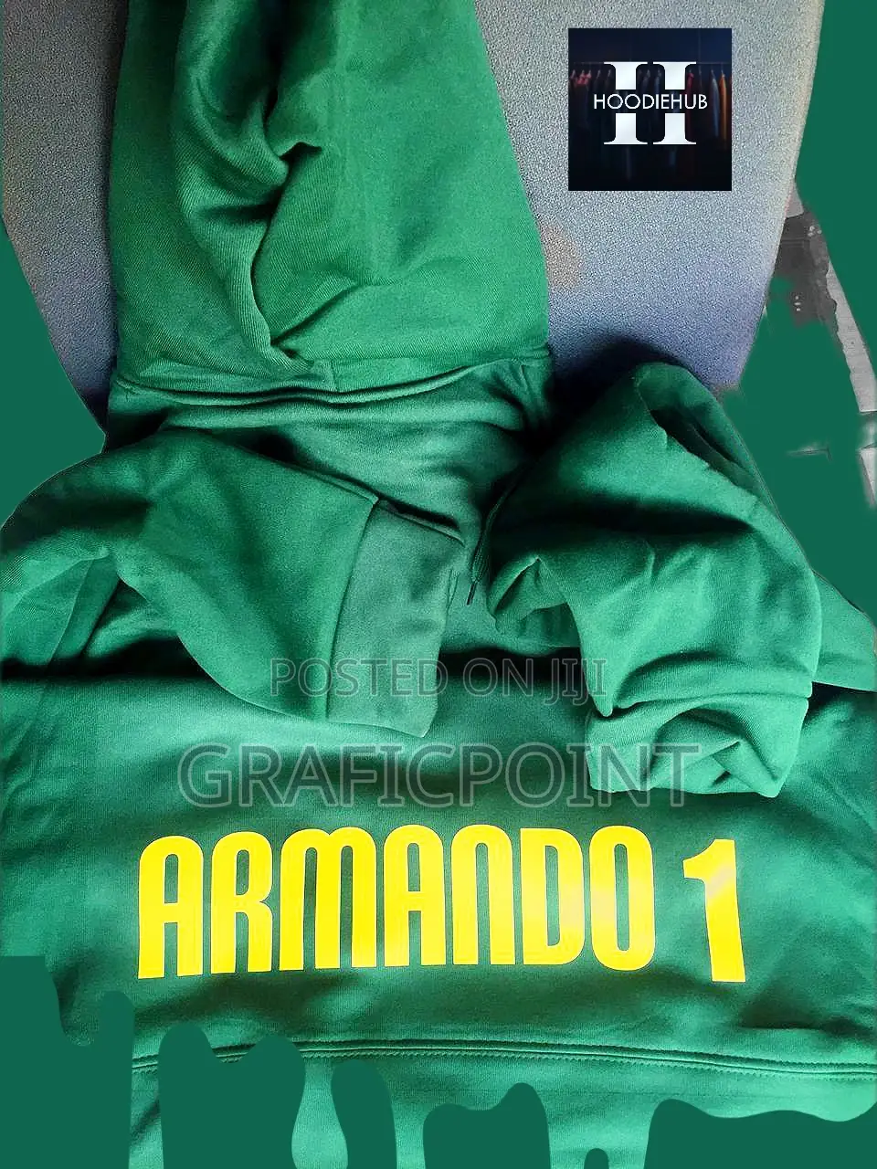 Hoodie With Free Printing- Your Name, Nick Name, Picture Etc