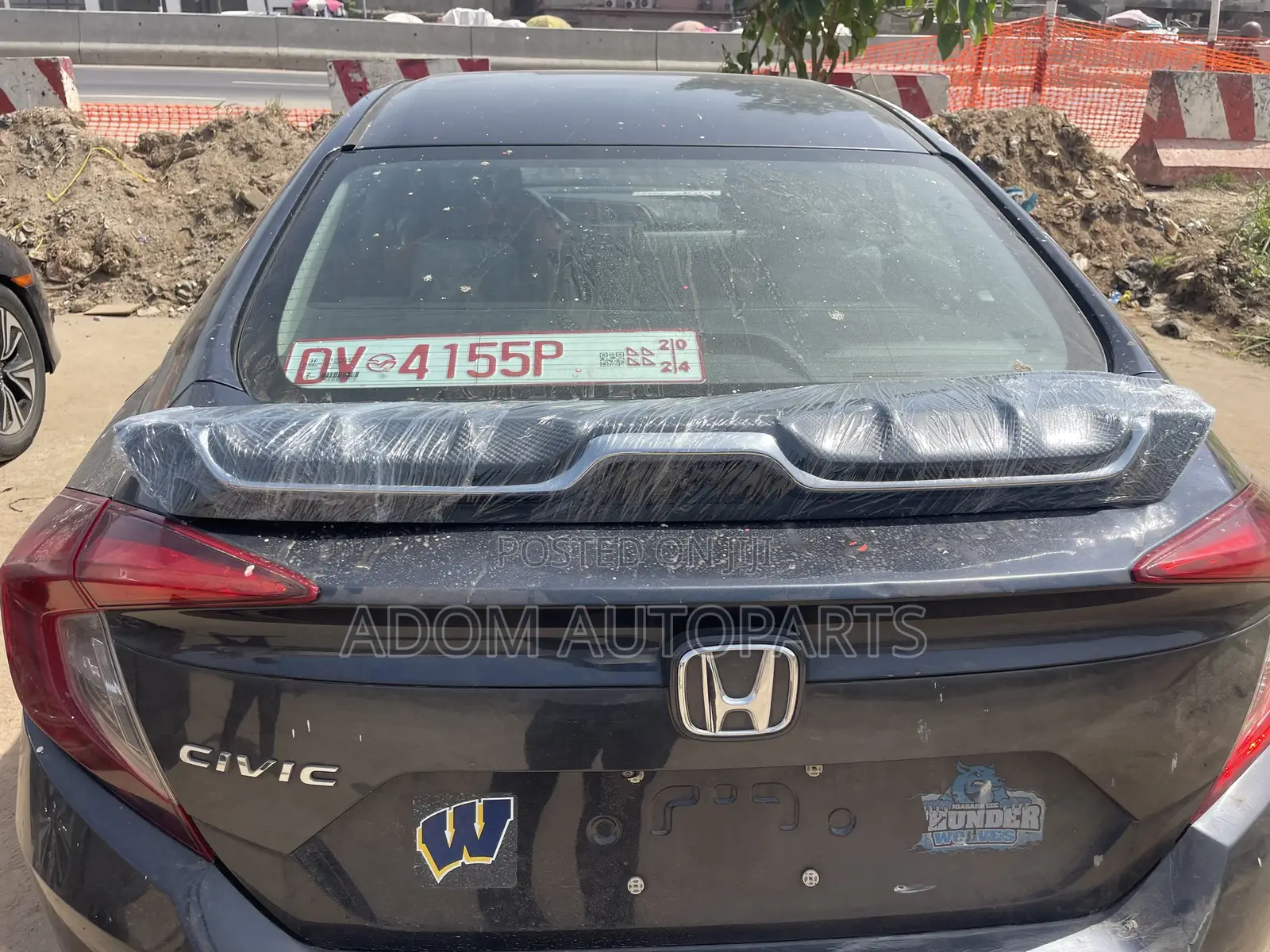 Honda Civic Diffuser 2018 2019 2020 2021