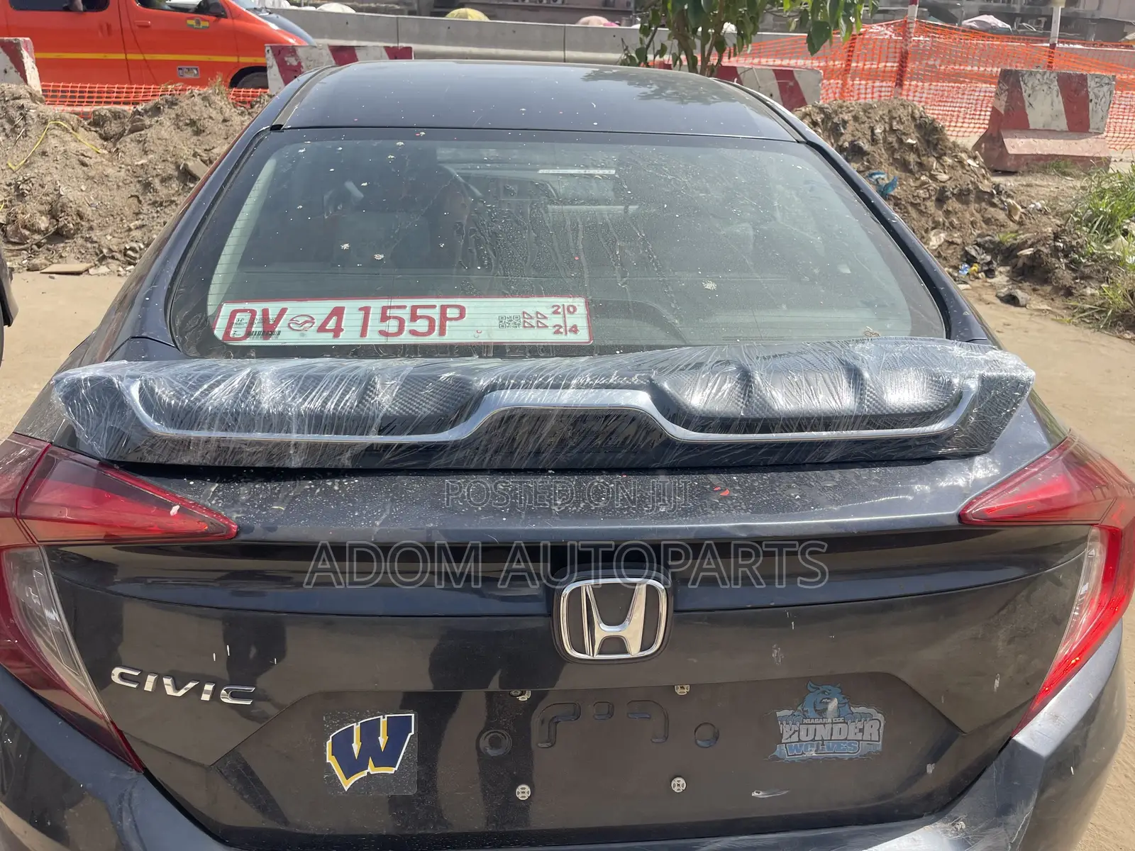 Honda Civic Diffuser 2018 2019 2020 2021