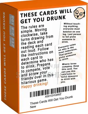 These Cards Will Get You Drunk Card Game
