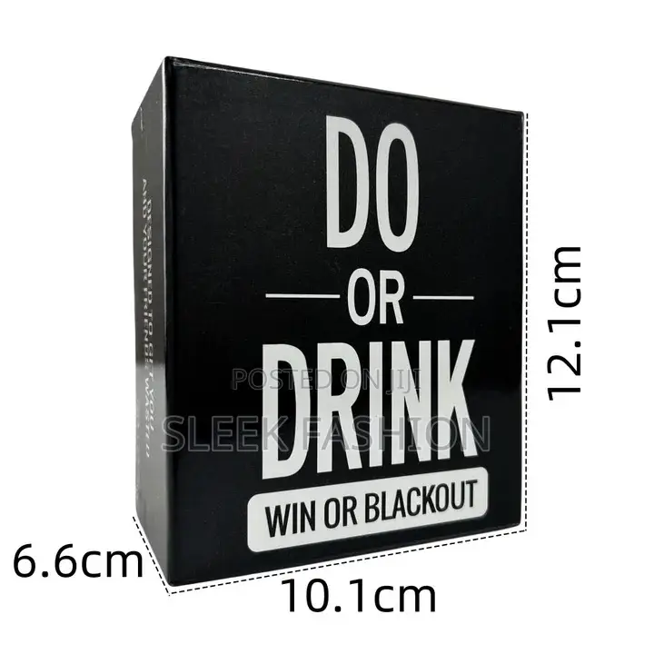 Do or Drink Card Game (Win or Blackout)