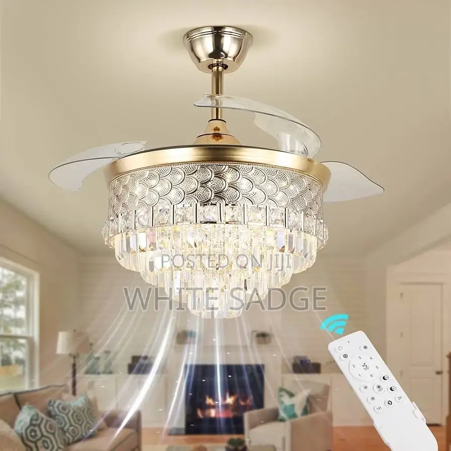 Dragon Skin Chandelier Fan With (Remote Controller)