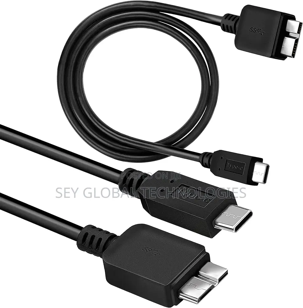 USB C to Micro USB Adapter Cable (Type C to Micro B) for HDD