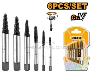 6 PCS Screw Extractor Set - Ase106