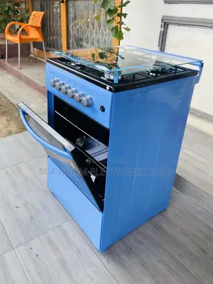 Classic Volcano 50x50 4 Gas Burner With Oven(Blue).