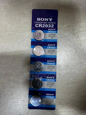 Sony Lithium Batteries Cr2032 5pcs Set