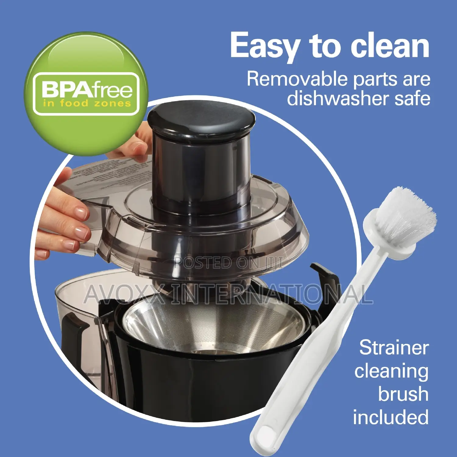 Hamilton Beach Big Mouth Pro 800 Watt Juice Extractor,67608Z
