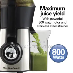 Hamilton Beach Big Mouth Pro 800 Watt Juice Extractor,67608Z