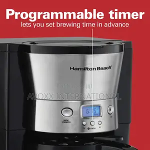 Hamilton Beach Programmable Coffee Maker W/10 Cup-
46899a
