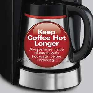 Hamilton Beach Programmable Coffee Maker W/10 Cup-
46899a