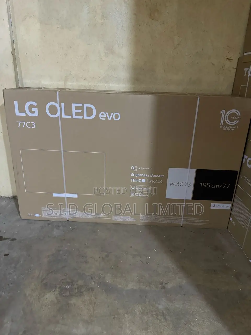 European Standard LG 77” C3 OLED Evo Smart TV OLED77C3PUA