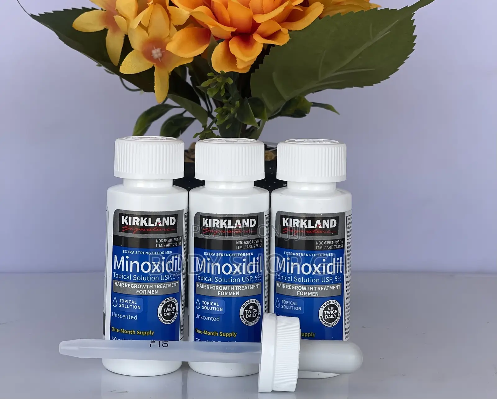 Made in Isreal / Original Kirkland Minoxidil Beard Solution