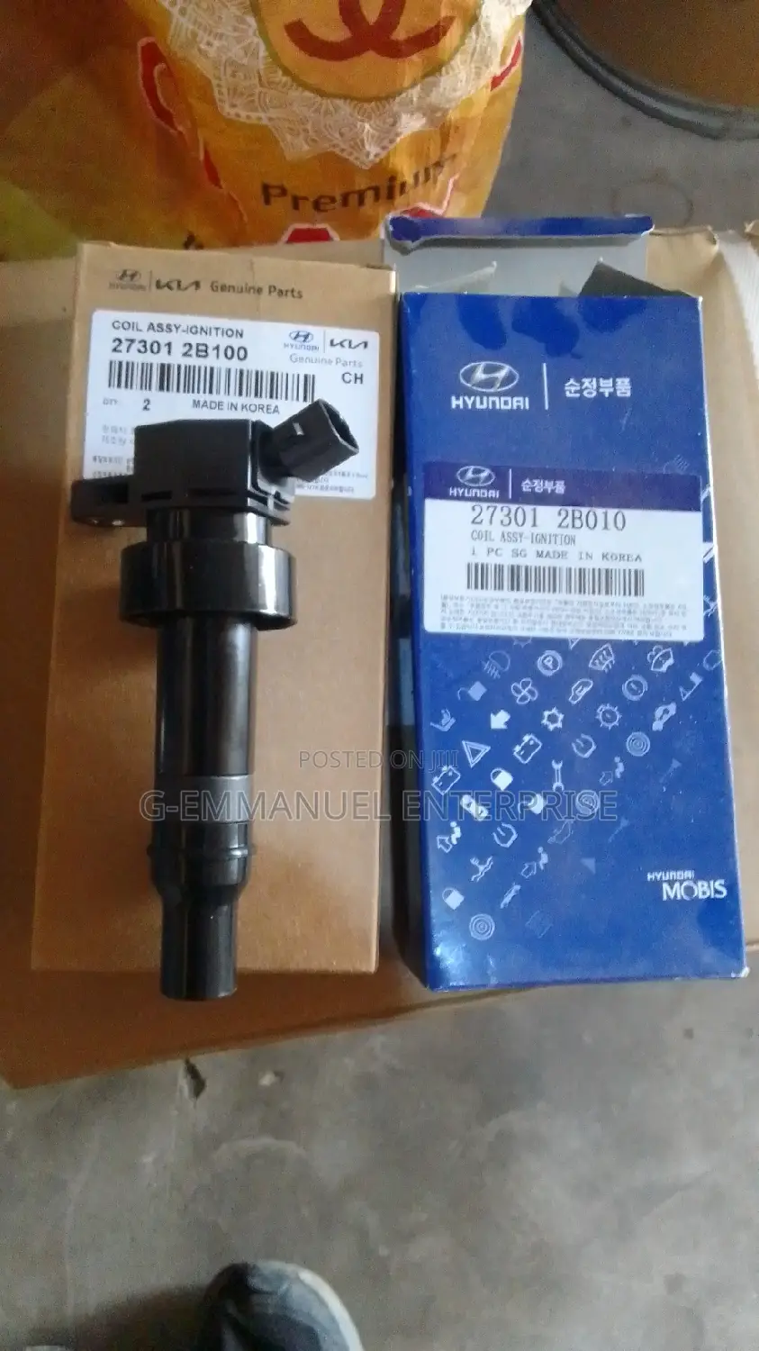 Hyundai Sonata 2014 Ignition Coil . Original Parts Only.