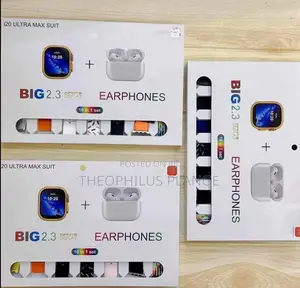 Big 23 10 in 1 Smart Watch Plus Free Airpods
