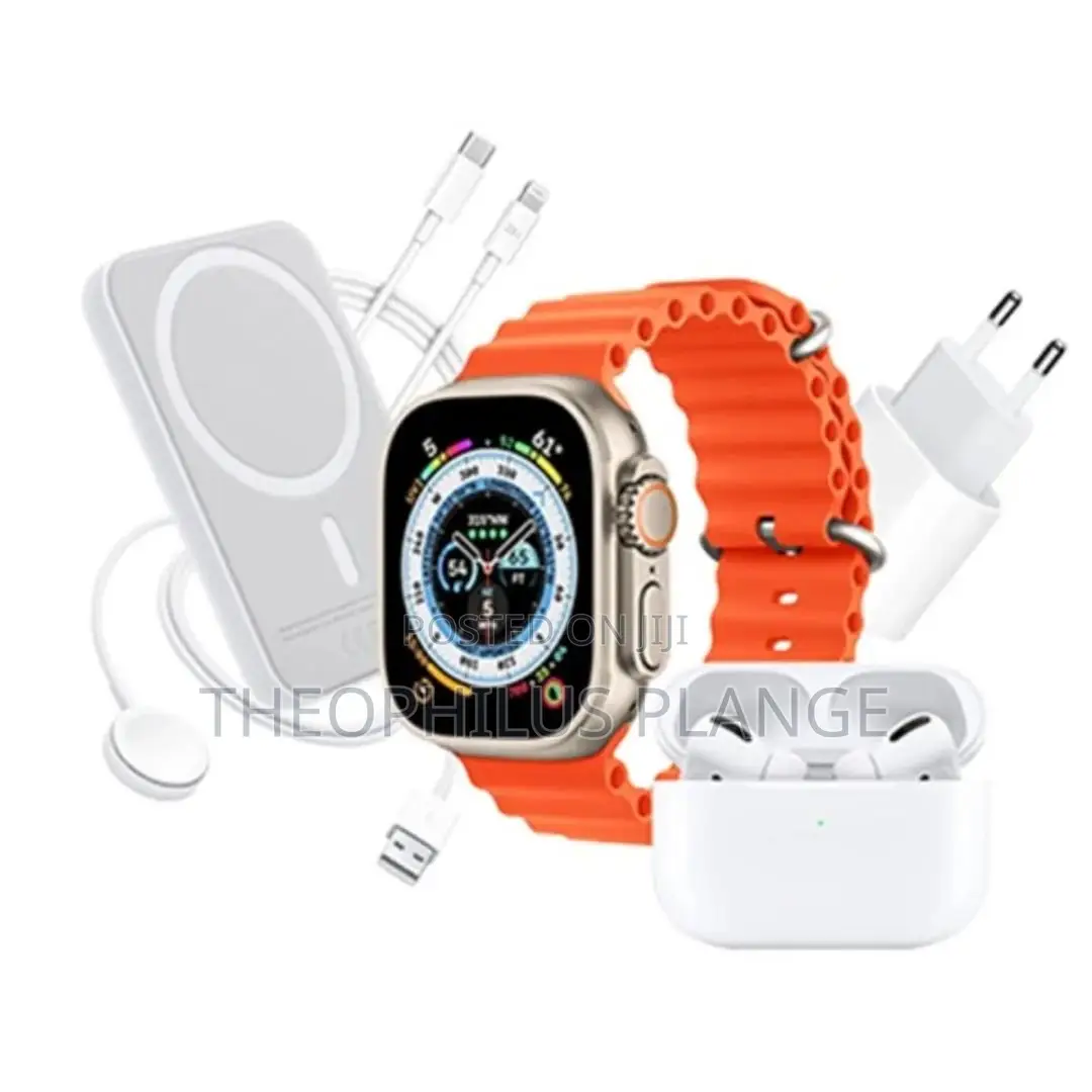 X8 Unique Smart Watch,Wireless Charger Power Bank Set
