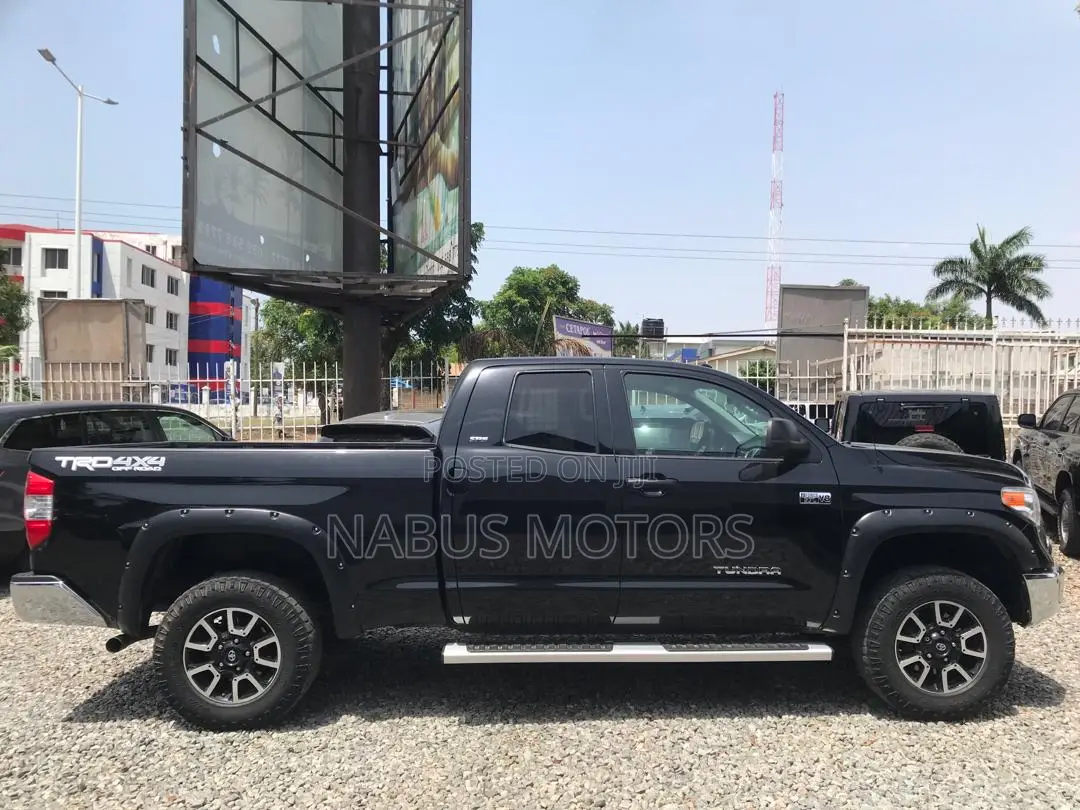 Toyota Tundra SR 5.7L V8 4x2 Double Cab Long Bed 8 ft. box 164.6 in. WB Black