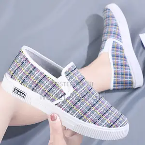 Cloth Shoes Fashionable Round Toe Style Sports Breathable An