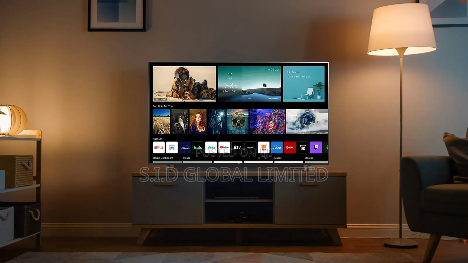 LG Uhd TV 55 Inch Ur80 Series Smart TV