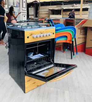 Brand New Oven and Grill 4 Gas Burner(Wooden)Volcano